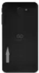 GOCLEVER Quantum 450 - Desmontaje de la tapa trasera y extracción de la bata - 1