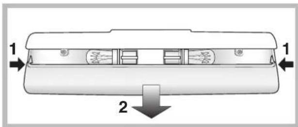 HOTPOINT-ARISTON EBMH 18210 V - Substituição da lampada - 1