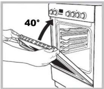 HOTPOINT H6VMH60A (A) UA - Demontáž a montáž dvířek trouby: - 2
