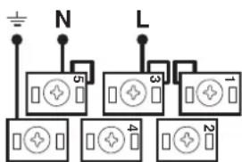 HOTPOINT H6VMH60A (A) UA - Montage du cordon d'alimentation - 2