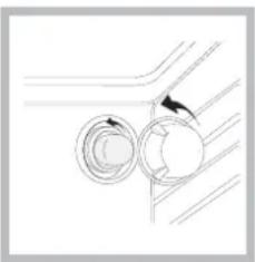 HOTPOINT H6VMH60A (A) UA - Remplacement de l'ampoule d'éclairage du four - 1