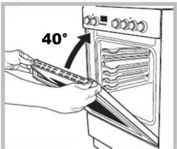 HOTPOINT H6VMH60A (A) UA - Demontáž a montáž dvierok rúry: - 2