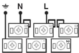 HOTPOINT H6VMH60A (A) UA - Montáž napájecího kabelu - 2
