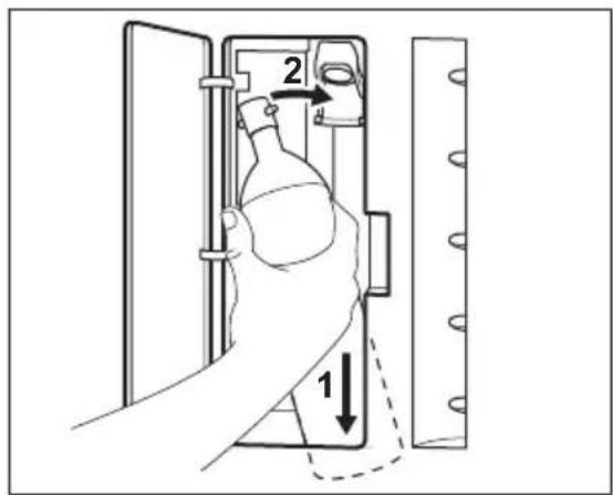 ELECTROLUX 927 872 031 - Installation du cylindre à gaz - 2