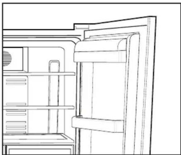 BLOMBERG KQD 1361 X A+ - Sviesto ir sūrio skyrius - 1