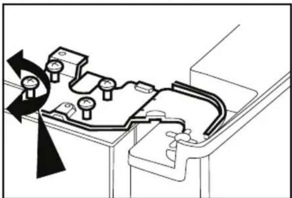 BLOMBERG KQD 1361 X A+ - Ρύθμιση του διακένου από την πάνω πόρτα - 3