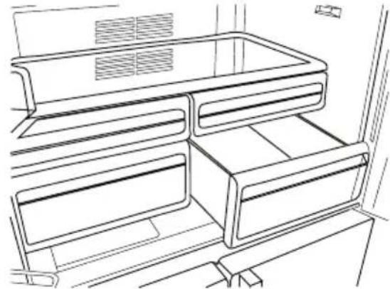 BLOMBERG KQD 1361 X A+ - Контейнер для фруктов и овощей - 1