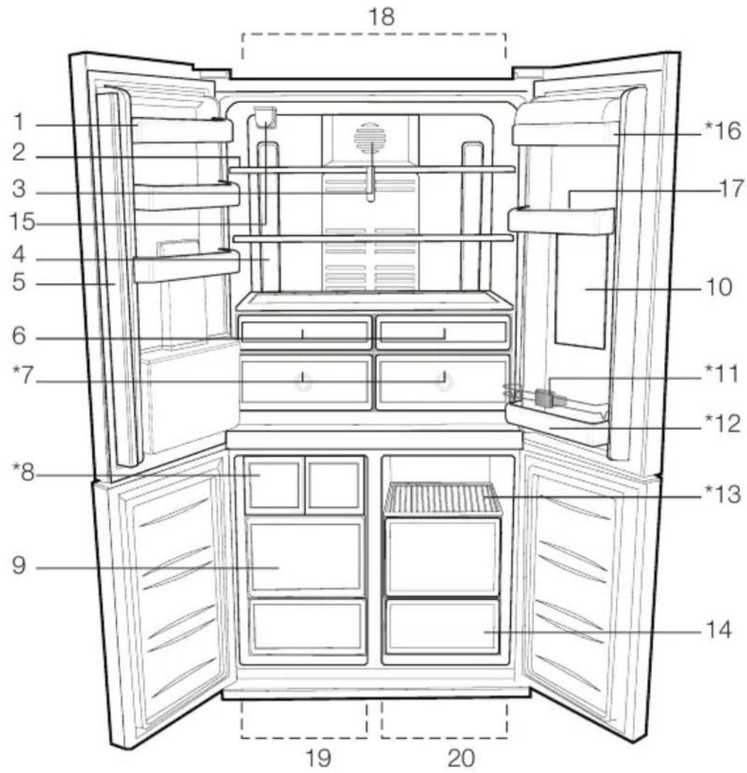 BLOMBERG KQD 1361 X A+ - The refrigerator - 1