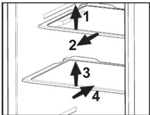 BLOMBERG KQD 1361 X A+ - Выдвижные полки - 1