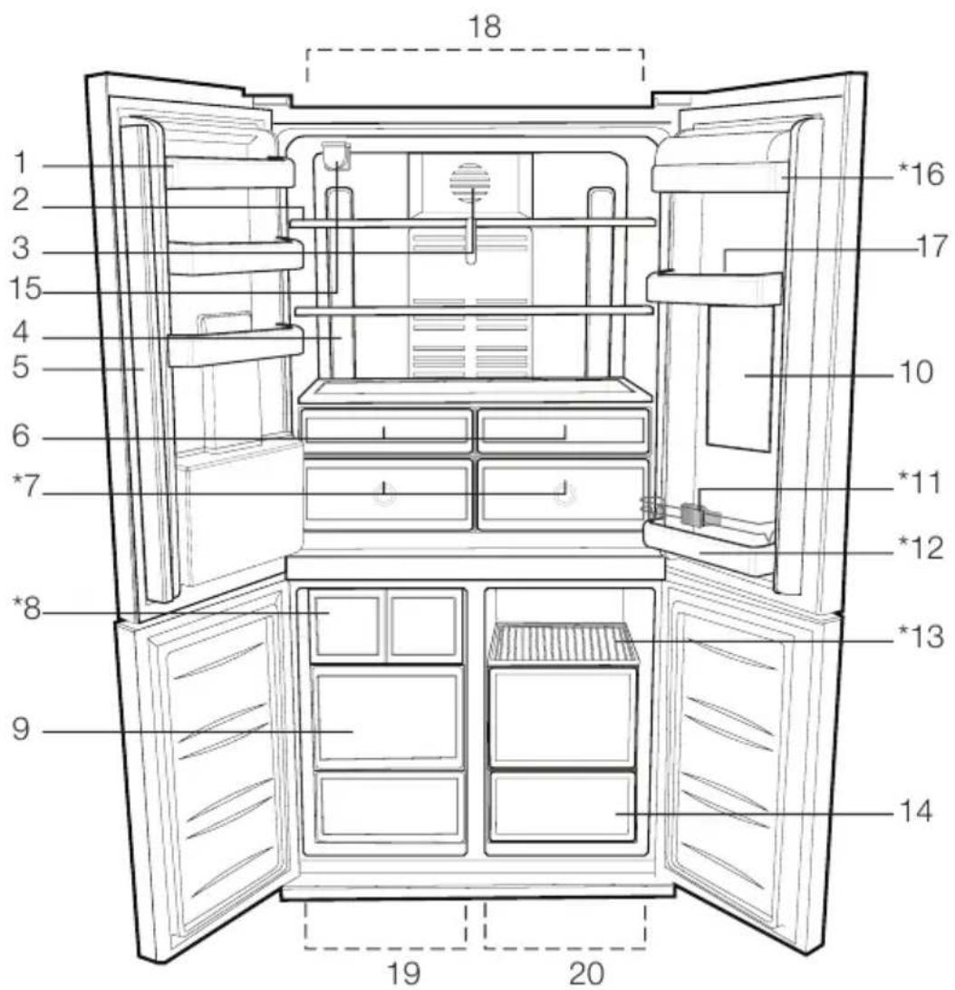 BLOMBERG KQD 1361 X A+ - Jääkaappi - 1