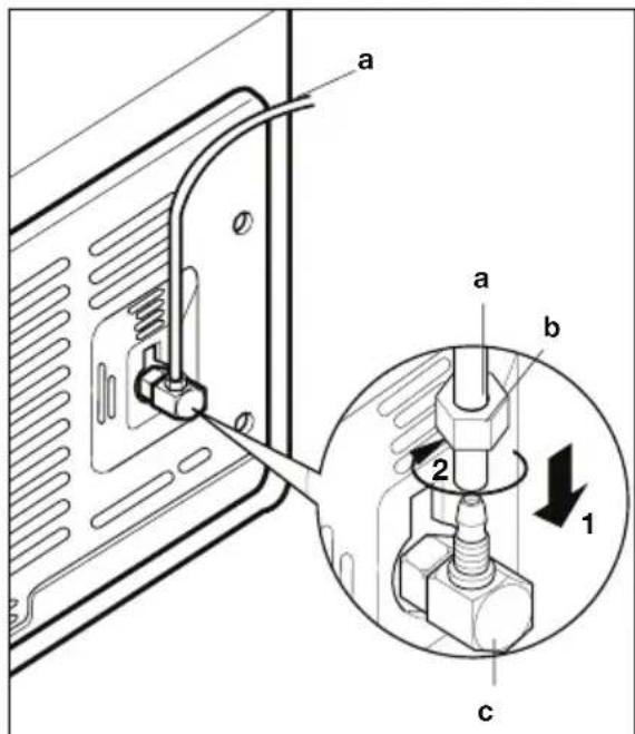 BLOMBERG KQD 1361 X A+ - Connection of the Water Pipe to the Refrigerator - 1