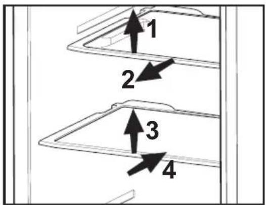 BLOMBERG KQD 1361 X A+ - Prateleiras de estrutura deslizante - 1