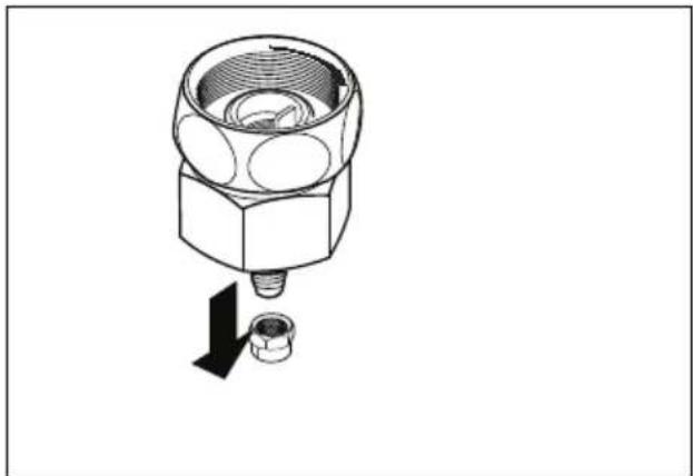 BLOMBERG KQD 1361 X A+ - Aansluiting van de waterleiding op de hoofdkoudwaterleiding (alleen bepaalde modellen) - 1