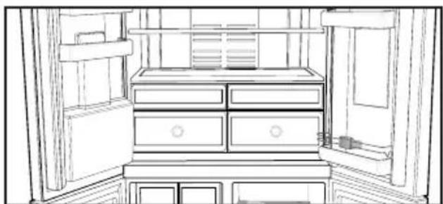 BLOMBERG KQD 1361 X A+ - Blåt lys - 1