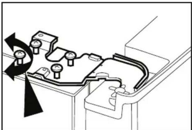 BLOMBERG KQD 1361 X A+ - Spalt zwischen den Türen anpassen - 3