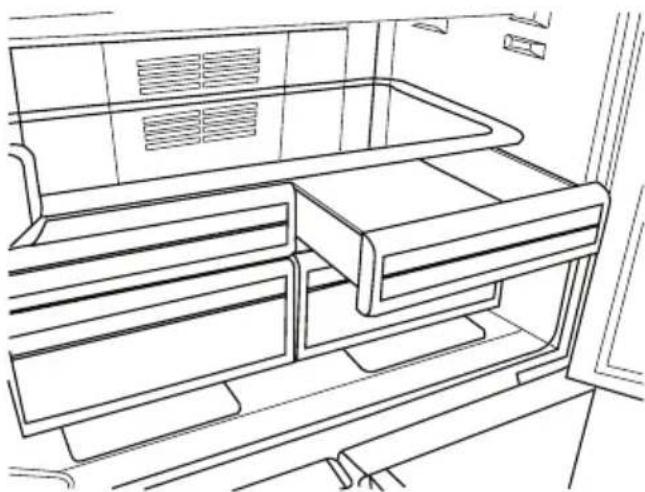 BLOMBERG KQD 1361 X A+ - Grönsakslåda - 2