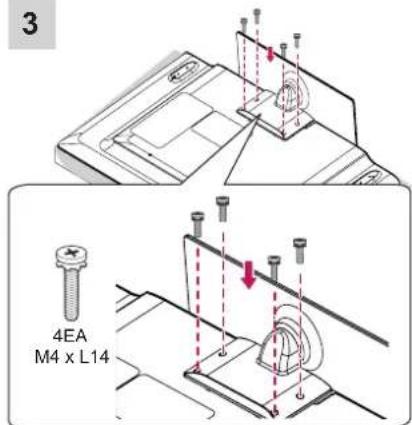LG 42LB570V - Attaching the stand - 18