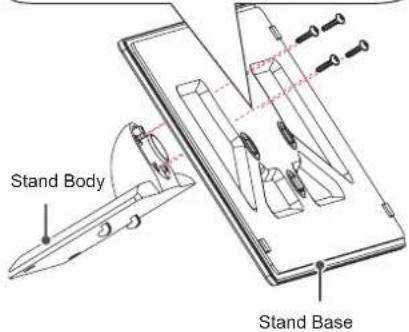 LG 42LB570V - Attaching the stand - 10