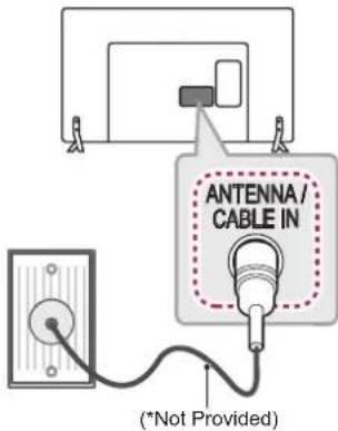 LG 42LB570V - Antenna connection - 1