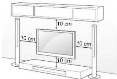 LG 42LB570V - Aan een muur monteren - 1