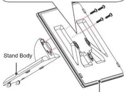 LG 42LB570V - Attaching the stand - 14