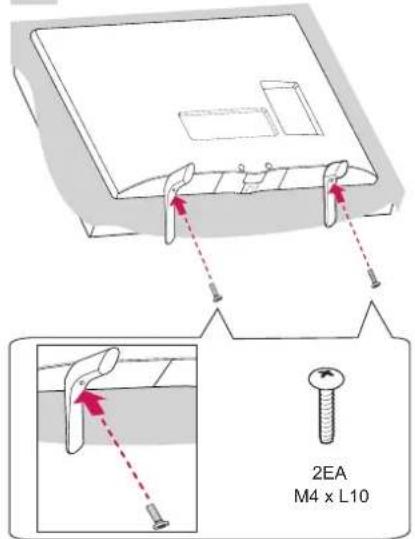 LG 42LB570V - Attaching the stand - 3