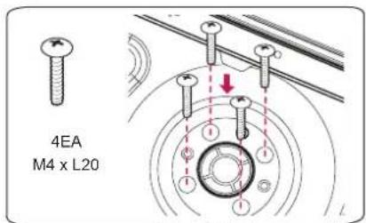 LG 42LB570V - Attaching the stand - 9