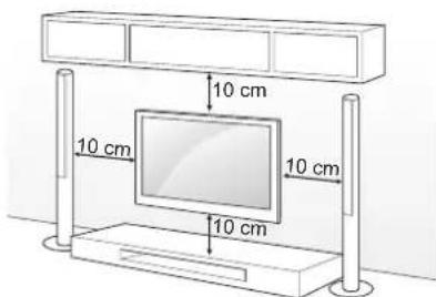 LG 42LB570V - Mounting on a wall - 1
