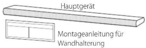 LG NB4540 - Wandmontage des Hauptgerätes - 1