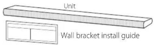 LG NB4540 - Mounting the main unit on a wall - 1
