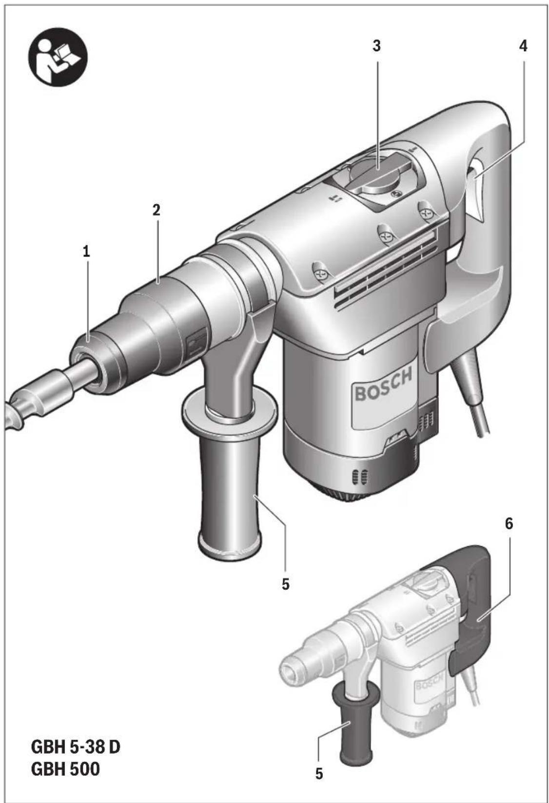 BOSCH GBH 538 D Professional - 5