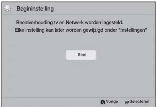 SAMSUNG HTH5200 - De procedure voor de begininstellungen - 1