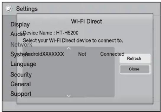 SAMSUNG HTH5200 - Settings - 2