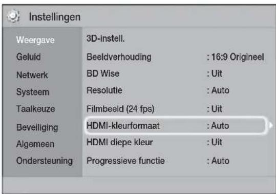SAMSUNG HTH5200 - Het scherm Instellingen openen - 1