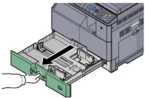 KYOCERA TASKalfa 2201 - Τραβήξτε την κασέτα προς το μέρος σας έως ότου σταματήσει. - 1