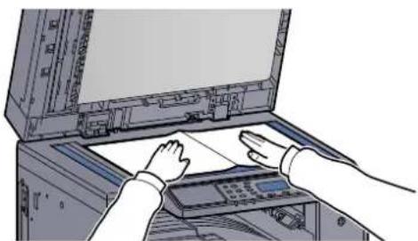 KYOCERA TASKalfa 2201 - Τοποθετήστε τα πρωτότυπα. - 1