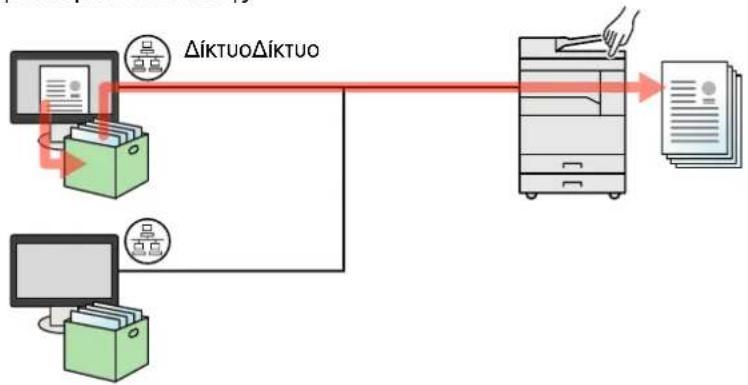 KYOCERA TASKalfa 2201 - Όταν συνδέετε το μηχάνημα με τον υπολογιστή μέσω δικτύου \*1 - 2