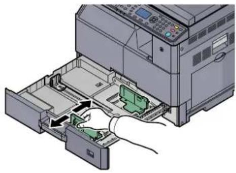 KYOCERA TASKalfa 2201 - Προσαρμόστε το μέγεθος κασέτας. - 1