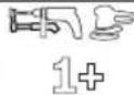 BOSCH GAS 55 M AFC Professional - Белгілер мен олардың мағынасы - 11