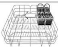 HOTPOINT-ARISTON LFF7 8H14 EU - Cesto inferior y cesto para cubiertos - 6