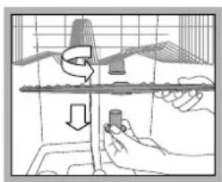 HOTPOINT-ARISTON LFF7 8H14 EU - Reinigung der Sprüharme - 1