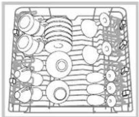 HOTPOINT-ARISTON LFF7 8H14 EU - Upper rack - 1