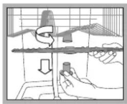HOTPOINT-ARISTON LFF7 8H14 EU - Püskürtücu kollarin temizlenmesi - 1