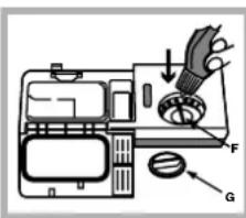 HOTPOINT-ARISTON LFF7 8H14 EU - Charger le produit de rinçage - 1