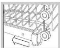HOTPOINT-ARISTON LFF7 8H14 EU - Régler la hauteur du panier supérieur - 1