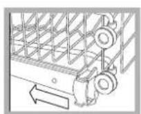 HOTPOINT-ARISTON LFF7 8H14 EU - Het regelen van de hoogte van het bovenrek - 1