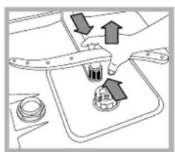 HOTPOINT-ARISTON LFF7 8H14 EU - Püskürtücu kollarin temizlenmesi - 2
