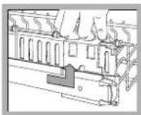 HOTPOINT-ARISTON LFF7 8H14 EU - Regule a alta do cesto superior. - 2