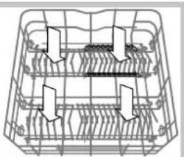 HOTPOINT-ARISTON LFF7 8H14 EU - Cesto inferior y cesto para cubiertos - 4