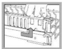 HOTPOINT-ARISTON LFF7 8H14 EU - Adjusting the height of the upper rack - 2